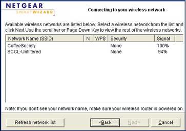 See Joining a Network on page 2-2. To use a Windows utility, see your Windows documentation or the NETGEAR application note at http://documentation.netgear.com/reference/enu/winzerocfg/index.htm.
