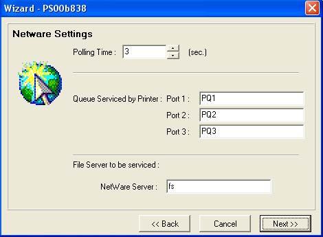Step 4: Set up NetWare printing if desired.