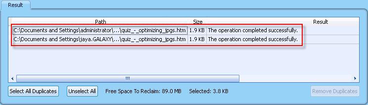 PerfectSpeed PC Optimizer User Guide Note: At any time during the operation, you can click Stop in the left navigation pane to stop the