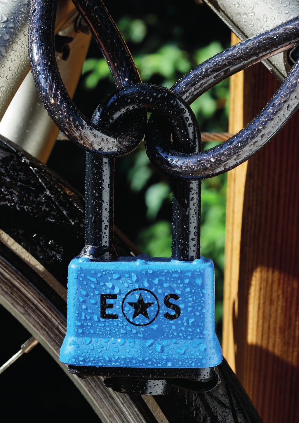 ABS Waterproof Padlock Range Ideal for External Use Hardened Steel Shackle Double Locking Shackle Snap Locking