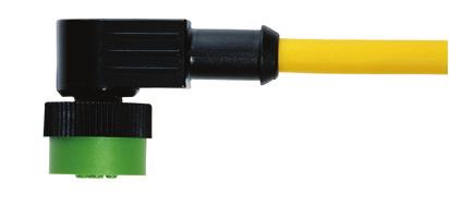 Murrelektronik molded cable connectors provide the fastest means to terminate a