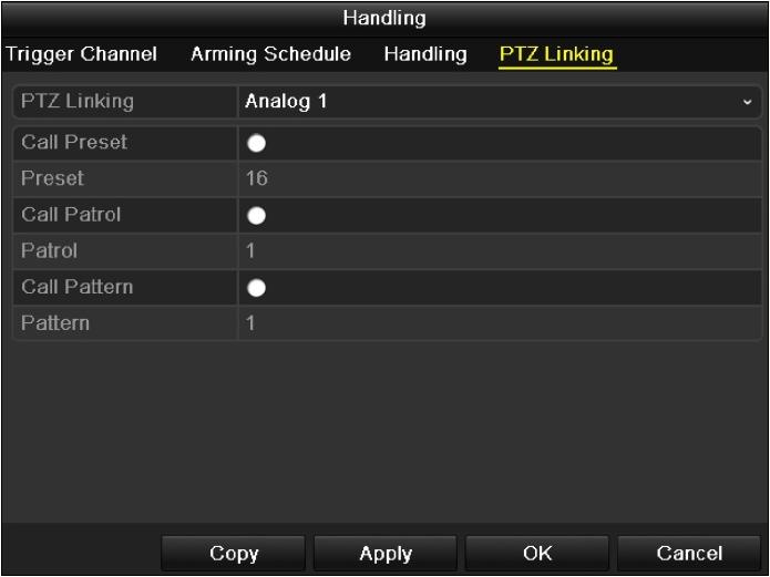 Figure 8. 8 Set Arming Schedule of Alarm Input 6. If necessary, select PTZ Linking tab and set PTZ linkage of the alarm input.