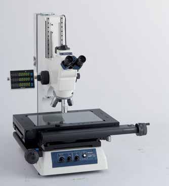 MF-U SERIES 176 High-power Multi-function Measuring Microscopes Observation with a clear and flareless erect image and a wide field of view Measuring accuracy that is highest in its class (and
