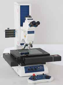 MF-U Motorized SERIES 176 Motorized-Type Universal Measuring Microscopes Motorized model of the MF-U Series. The X-, Y- and Z-axes are motorized, and the stage can be operated using a remote box.