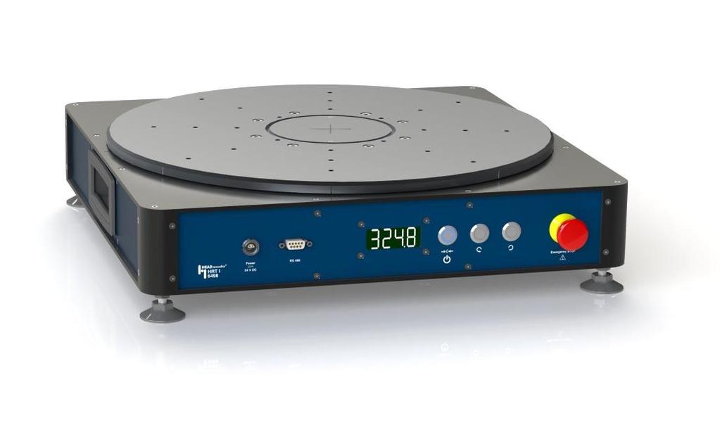 Support of HRT I HRT I HEAD acoustics Remote-operated Turntable (Code 6498) High-precision turntable for automated orientation-dependent acoustic measurements Enables rotation of devices and