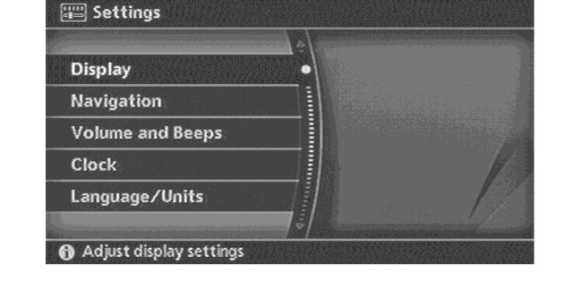 SETTING SCREEN (350Z) The navigation system can be customized to make it easier for you to use. BASIC OPERATION 1. Push <SETTING>. 2. Highlight the preferred setting item and push <ENTER>.