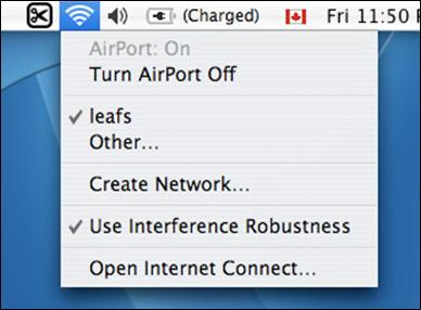 4. Connecting to wireless networks continued... 4.6 OSX Lion/Mountain Lion 1.