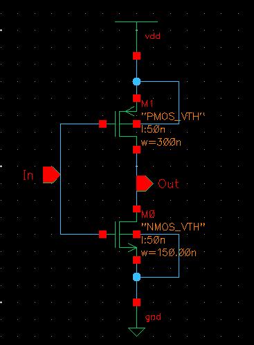 Transistor schematic