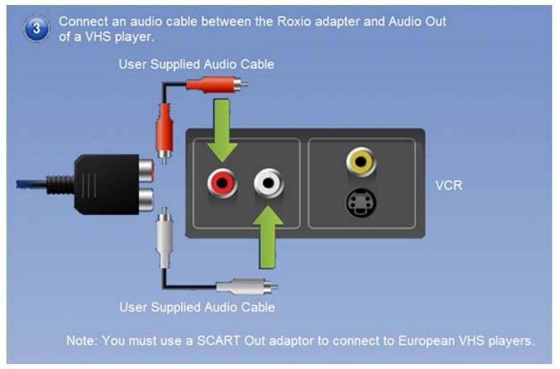 connect the other ends of the cable to the Red