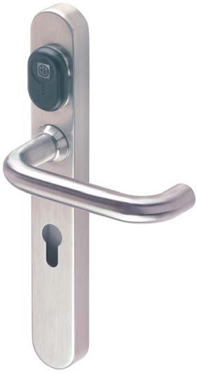 Mechanical emergency opening with locking cylinder possible. Available in two widths (38.6 and 54 mm) covering the widest range of requirements when equipping or retrofitting doors.