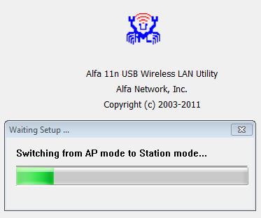 You can configure your wireless network via this RT-Set setup wizard in the following two modes: Station mode (infrastructure): Select this mode to connect to the AP