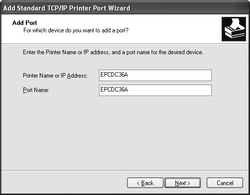 Setting Up the Printer On a Network 25 7.