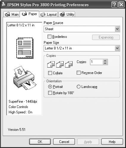 68 Printing with Epson Drivers for Windows 7.