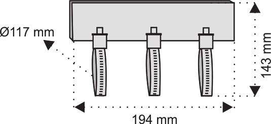 wall-mount bracket (M2-WM)