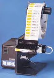 500" maximum width, 220V Daisy chain cable Label Dispenser Specifications Specifications DSP-2 DSP-5 Minimum Liner 0.250" (6.35 mm) 0.250" (6.35 mm) Capacity Width Maximum Liner 2.250" (57.15 mm) 4.