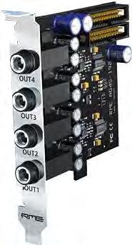 Suggested Price List Sugg AO4S-192-AIO AO4S-AIO 4260123362560 49900 4-Channel, 24 Bit / 192 khz, Analog Output Expansion Board for HDSPe AIO