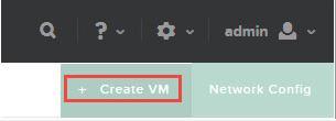 To install the new VM from the local file system, click