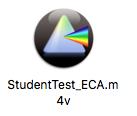 ECA Video Submission - Student Guide 21 Once its done, it will be