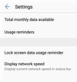 Phone Manager Data usage ranking: View data usage for each app. Networked apps: Manage Internet access permissions for each app.