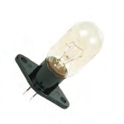 Lamps LAMP & BRACKET 4.8MM Hi-Temp bulb & base with 40mm between mounting holes.