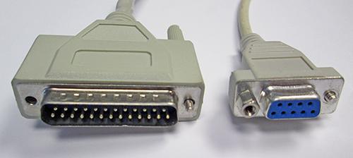 9.8 RS-232 Interface Before USB became common, PCs had COM ports that were RS-232 serial ports.