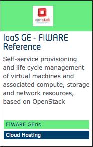 IaaS GE FIWARE Reference Implementation https://catalogue.fiware.