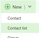 Create a Contact Group (Outlook Online; Office 365) 1. Launch a browser (e.g. Internet Explorer, etc.) and go to outlook.office365.com. 2. Log into your account. 3. Click the Apps button and select People.