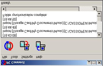 (6) Use an application like File Explorer to put MP3 music data files into the PC folder that was created by Step 5.