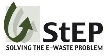 Secretariat of the Basel Convention cooperates with (I): UNU/Solving the E-waste Problem Initiative (StEP) (UN Agencies, governments, academia, public-interest NGOs, producing and recycling industry,