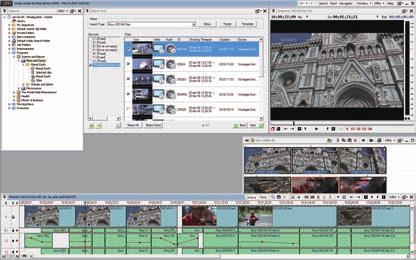 Once your material is ingested, the entire non-linear television production workflow with integrated digital asset management and automation is at your fingertips.