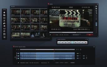 Lightworks Editors import or edit Natively material in a range of formats. Native support for XDCAM format provides simple workflows allowing rapid access to XDCAM material for editing.