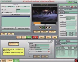 The OPUS system provides the ability to ingest either the complete Clips recorded on the XDCAM disc, or selected segments of the Clips recorded.