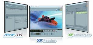 OpenCube MXF software offer a comprehensive set of applications for managing XDCAM equipment and the MXF files they generate.