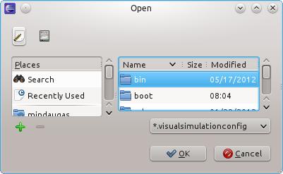 90 Handbook Figure 9.7: A dialog for choosing 3D visualization setting set layout, so the 3D engine could generate a scene.
