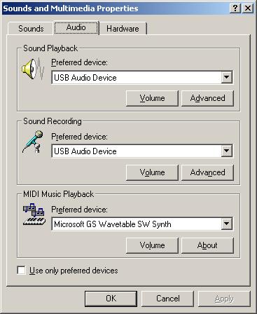 To make these sounds play through the PC speakers as before, some settings in the Windows Control Panel need to be changed.