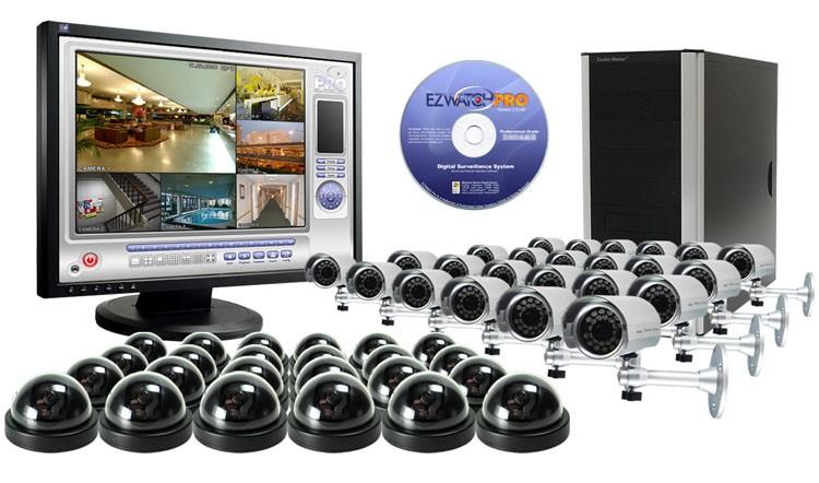 Professional Grade DVR48/48-PR 48 Camera Kit - Complete DVR Included! 53 Live Viewing and Recording. 30 fps @ 704 x 480 Resolution! The DVR48/48-PR is the only one of its kind.