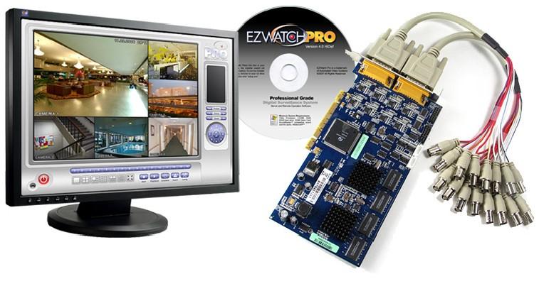 Professional Grade Video Capture Cards DVR Kits Live Viewing & Recording. 30 fps @704x480 Resolution!