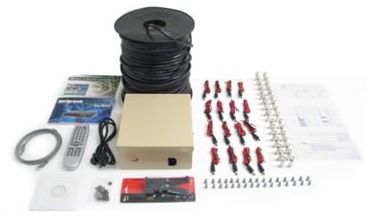 Hardware Based Support Hours 7:00am 5:00pm MST AP-KIT8/8-250 8 Camera Hardware Based Video - surveillance Kit The AP-KIT8/18-250 is a complete 8 security camera kit that includes a 8 channel, fully