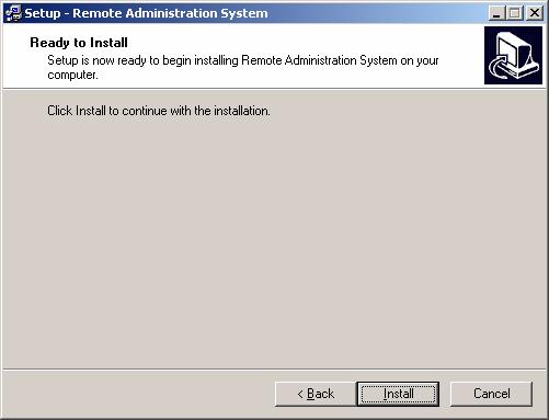 Follow the on-screen instructions to insert the next installation disks as required. 6.