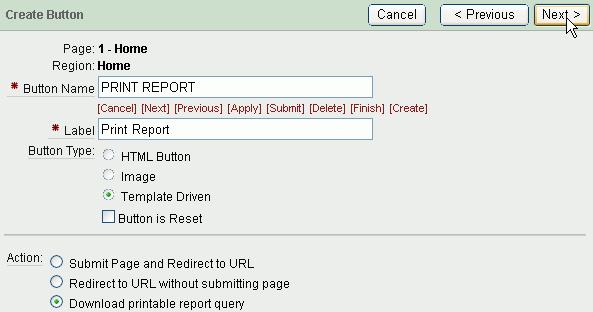 Enter Print Report for Button