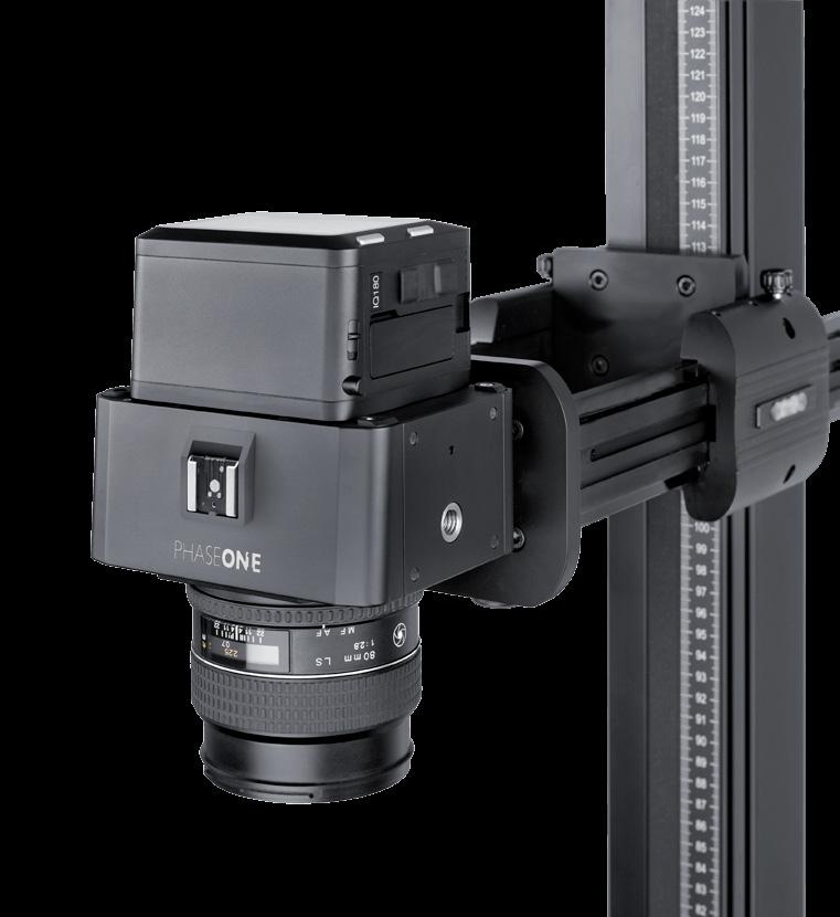 Remote focusing and capture are made possible via seamless connectivity with Phase One s Capture