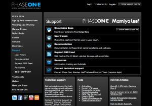 phaseone.com provides detailed answers to many users questions. This self-service site is free of charge and available to all Phase One owners.