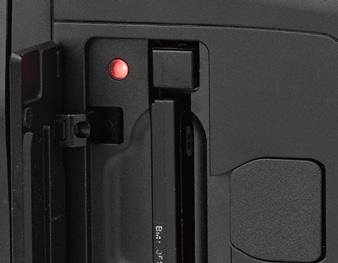 4.3 Indicator Light Credo series digital backs feature an indicator LED located beside the on/off button.