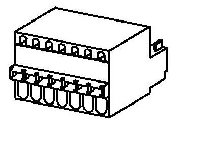 5.3 Wiring of power supply plug Connect the power supply plug to the 24VDC controller power supply according to instructions (1) (2) and (3) and then, insert it into the CN1 connector of the