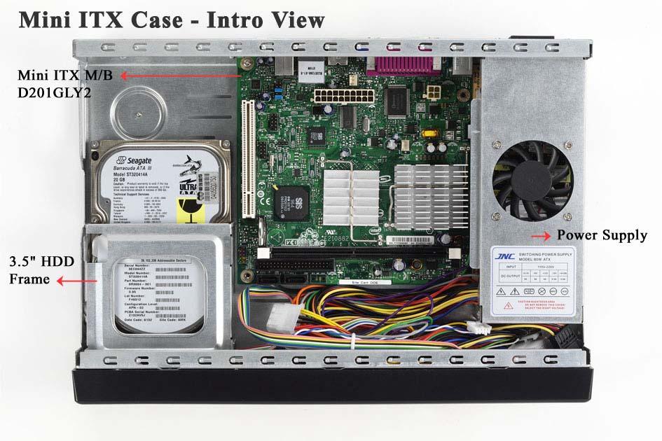 Dimension:410 x 107 x 300 mm (LxWxH) Mini ITX Case Package: M T:0.