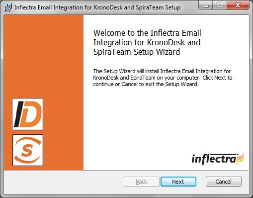 2. Installing the Email Integration Service This section outlines how to install the SpiraTeam email integration service onto your environment.