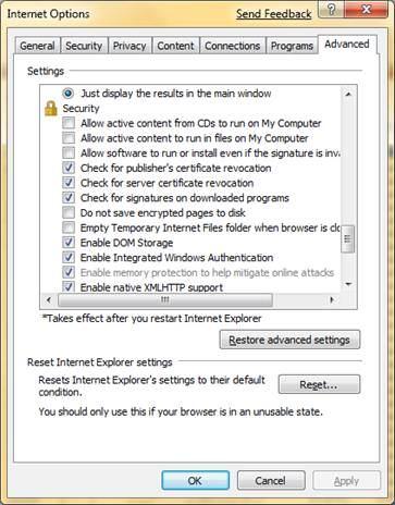 Turn the Certificate Revocation OFF and try installing the Update Rollup again. Note: It is important that Certificate Revocation is turned back ON after the install completes successfully 2.