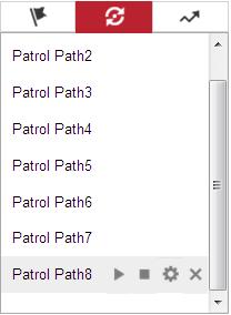 You can call the one-touch patrol and the speed dome moves as the patrol path 8 automatically. 1. Set preset No.1 to No.32. Refer to 4.5.
