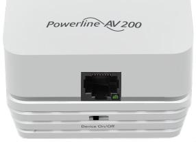 Hardware Features Powerline AV 200 Adapter (XAV1601) Powerline 200 WiFi Range Extender (XAVN2001) Power LED Powerline LED Wireless LED Power