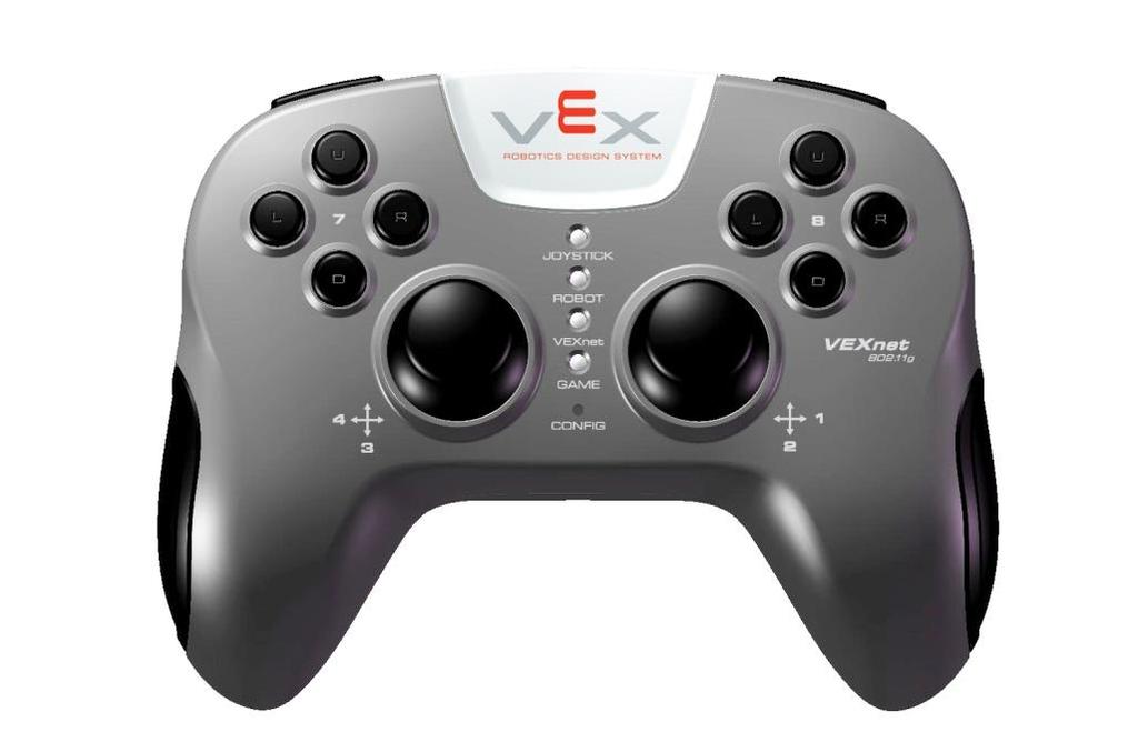 VEXnet Joystick Playstation game-style controller 8 buttons